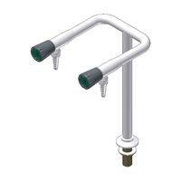 Gentec DURALAB - Laboratory Tapware Cold Water Single Temp 2 way Front Control W/tube Nozzle - Water- 3 star 8lpm