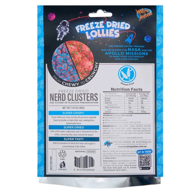 Buy FREEZE DRIED NERDS GUMMY CLUSTERS MyDeal