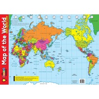 SMART CHART WORLD MAP / WORLD FLAGS
