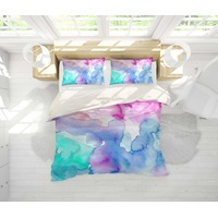 3D Colorful Dye Quilt Cover Set Bedding Set Pillowcases 84