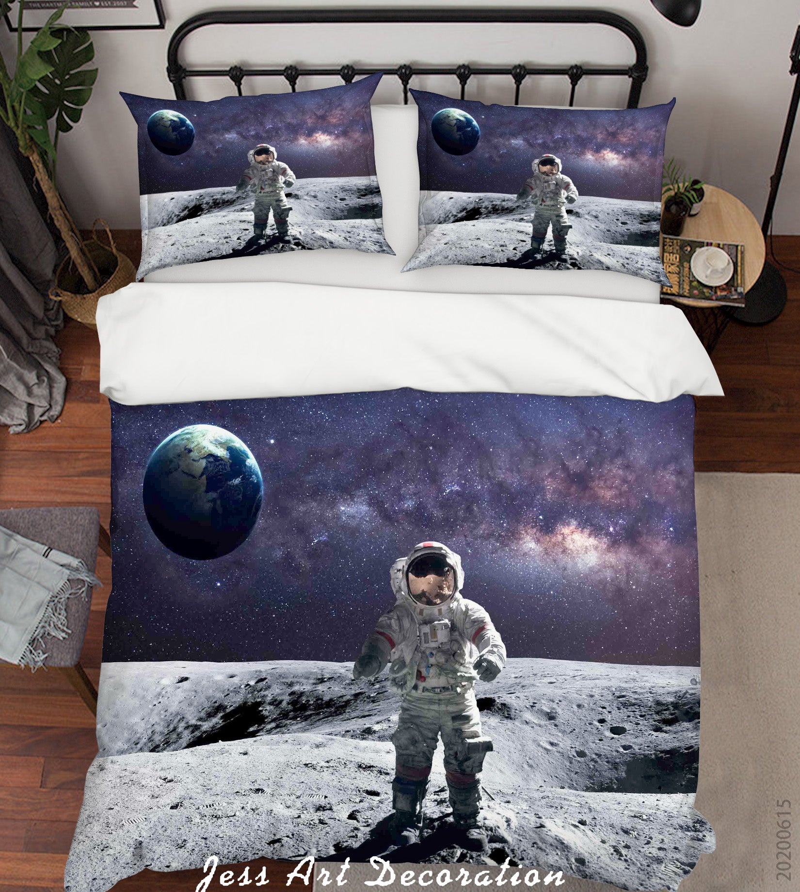 planet quilt cover