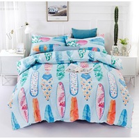 3D Surf Board Quilt Cover Set Bedding Set Pillowcases 44