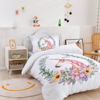 3D Unicorn Rainbow Quilt Cover Set Bedding Set Pillowcases 21