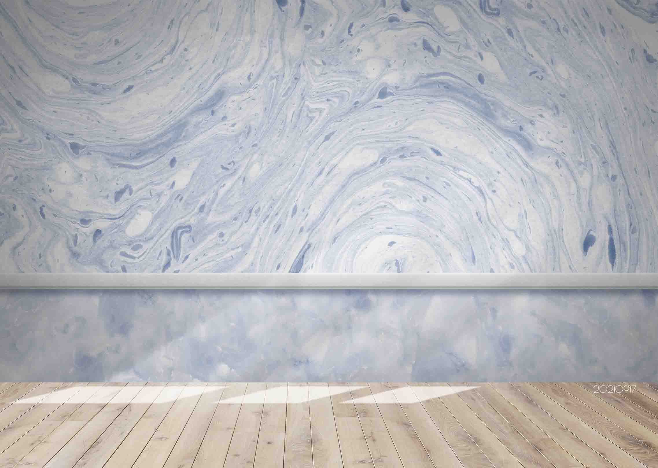 Buy 3D Watercolor Marble Texture Wall Mural Wallpaper LQH 143 - MyDeal ...