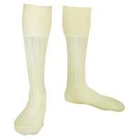 Kilt Hose Bubble Top Off-White