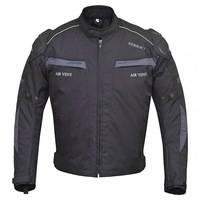 RIDERACT® Waterproof Textile Motorcycle jacket Dominator Motorbike Jacket