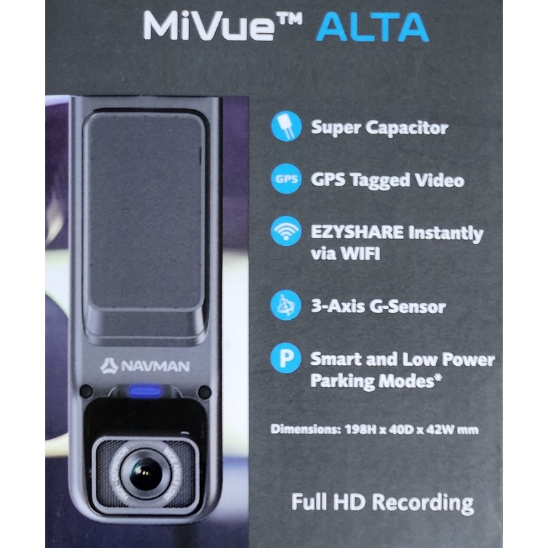 Buy Navman MiVue Alta Dashcam 1080P Full HD MyDeal