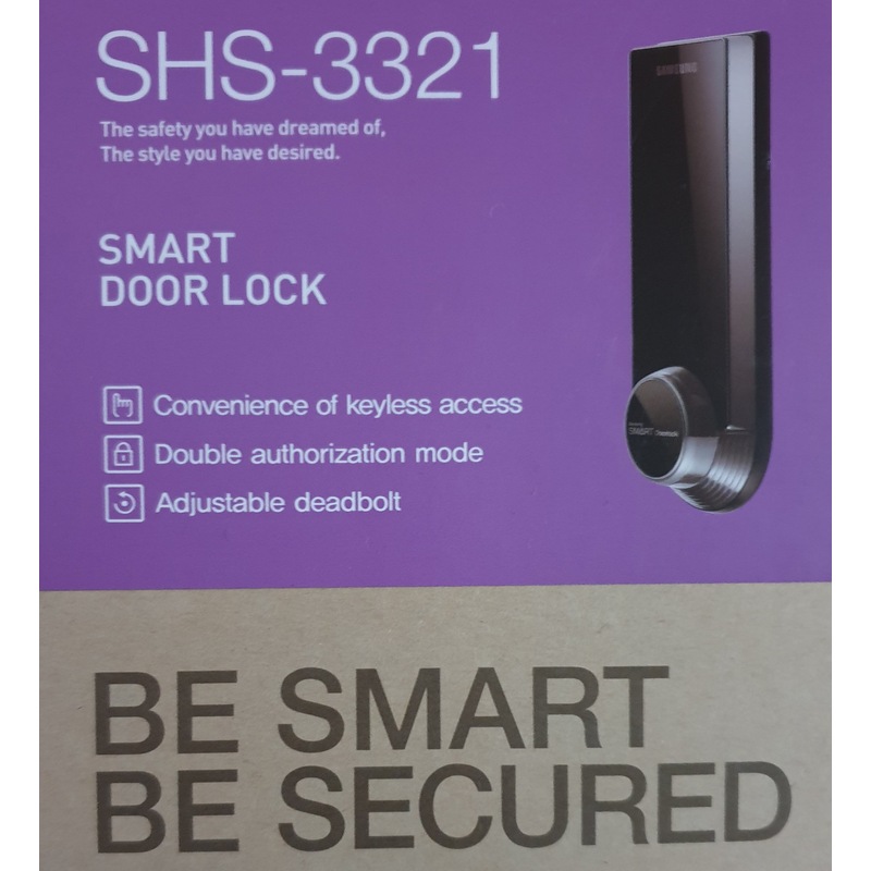 Buy Samsung Smart Door Lock Keyless Digital Deadbolt Lock SHS3321
