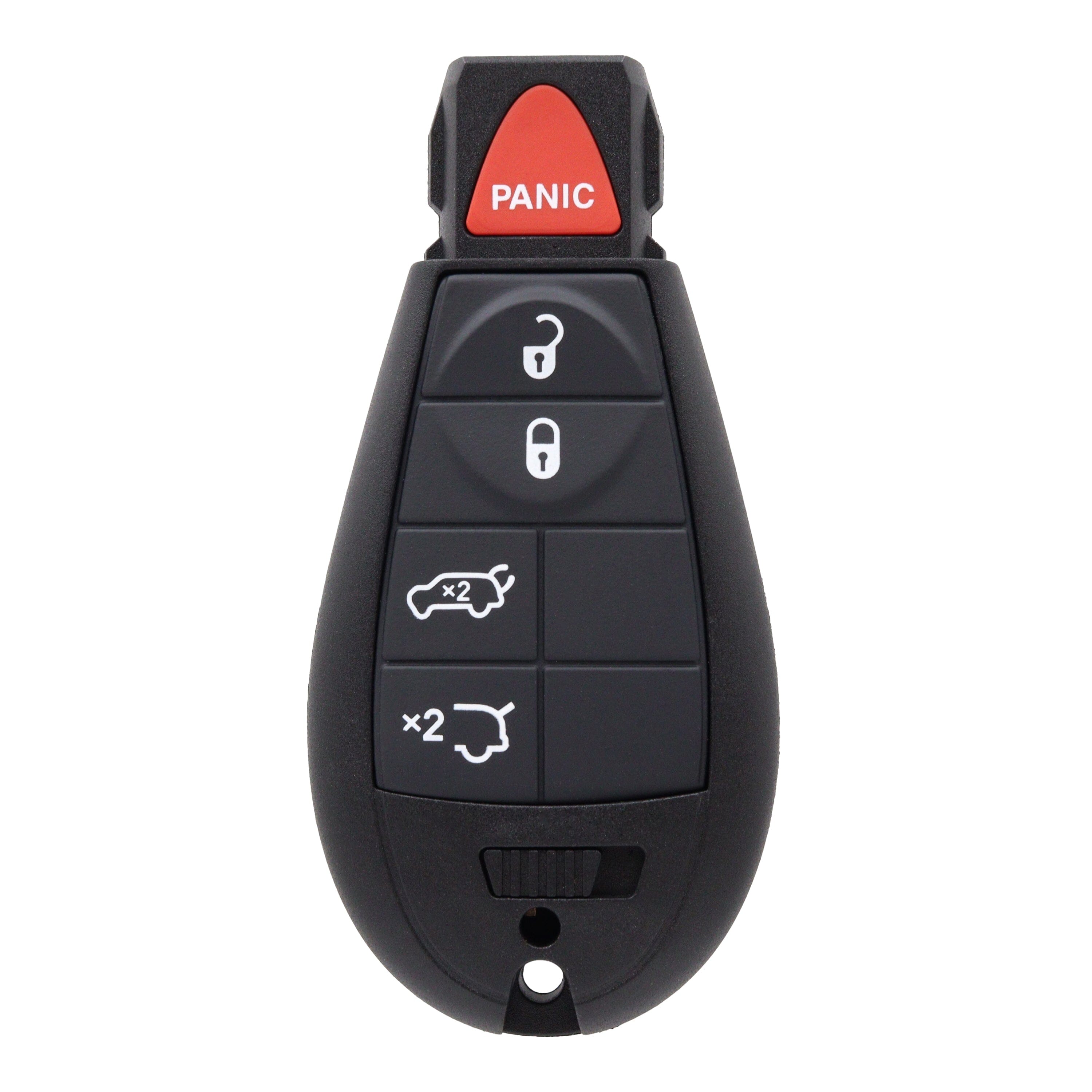 Buy 4 Button Replacement Car Key Shell To Suit Jeep, Dodge, Chrysler ...