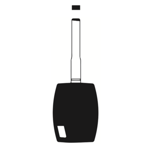 10x Toyota Style MFK (Multi-Function Key) Heads – Transponder Ready