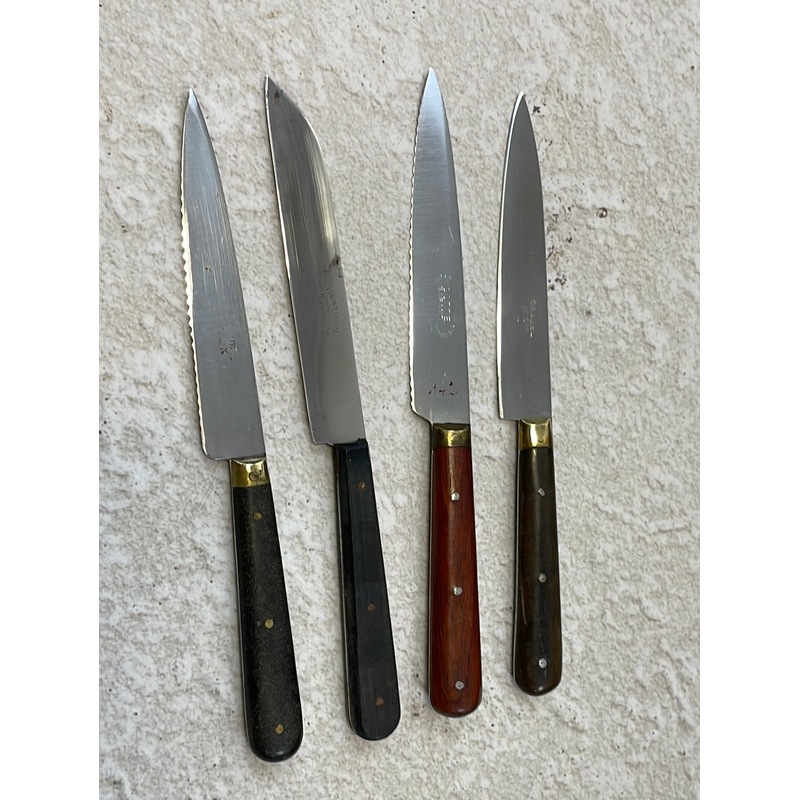 Buy Vintage French Paring Knife Set 4x Made in France 1362 MyDeal