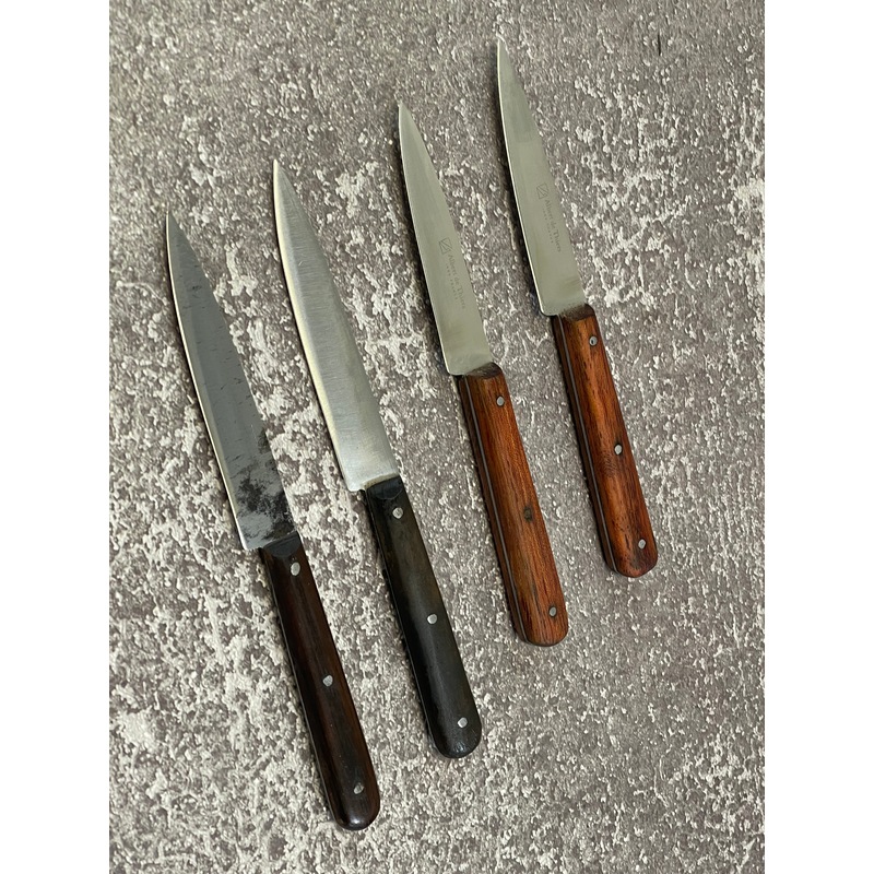 Buy Vintage French Paring Knife Set 4x Made in France 1463 MyDeal