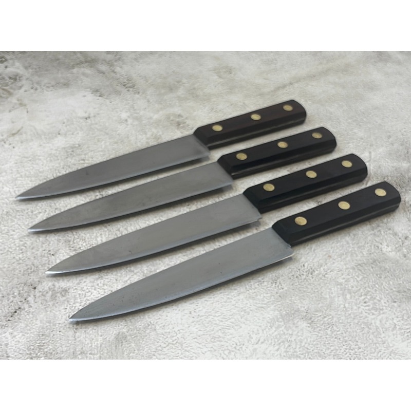 Buy Vintage French Steak Knife Set of 4x Inox Steel Made in France 911