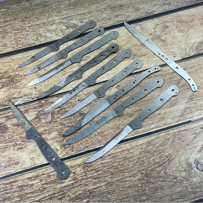 Buy Vintage French Steak Knives Set 11x Factory Reject Made In France
