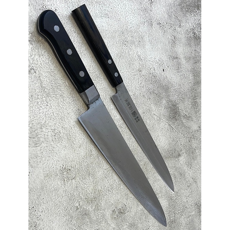 Buy Vintage Japanese Knife Set Made in Japan Carbon Steel 252 - MyDeal