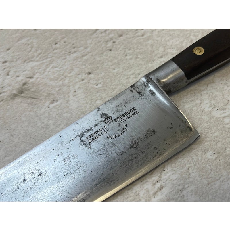 Vintage Chef's Knife, Sabatier Chef Au Ritz 10. Very nice