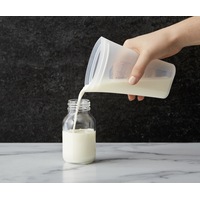 Zip Top Breast Milk Storage Bags Frost (Set of 2)