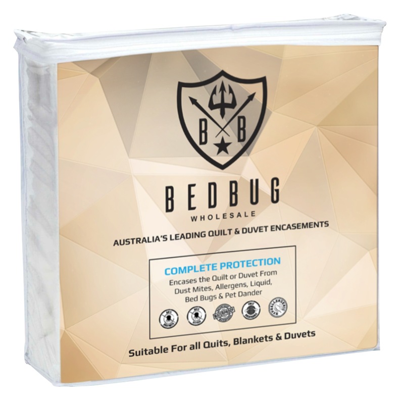 Buy 100 Cotton Allergy Dust Mite Bed Bug Quilt Encasement MyDeal