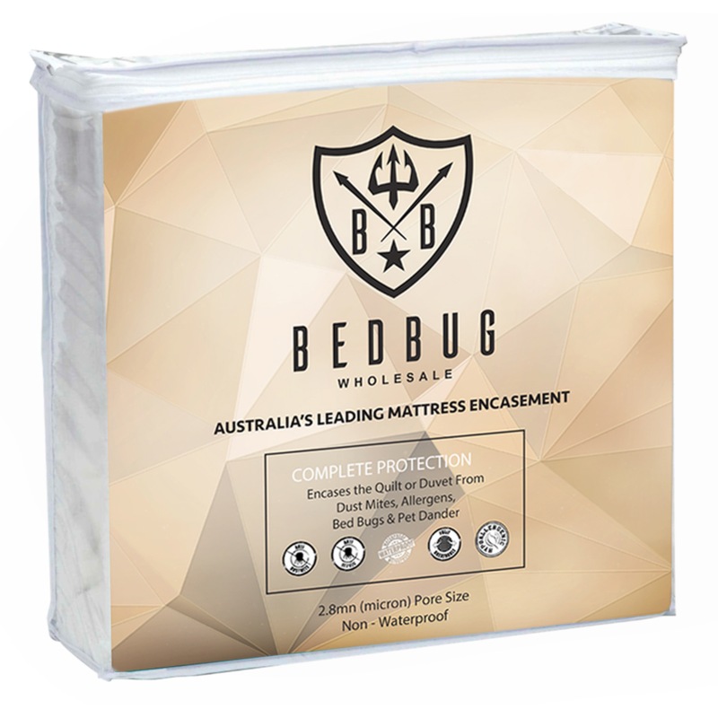 Buy 100 Cotton Allergy Dust Mite Bed Bug Quilt Encasement MyDeal