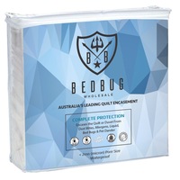 Waterproof Allergy & Bed Bug Quilt Protector - Cover - Encasement