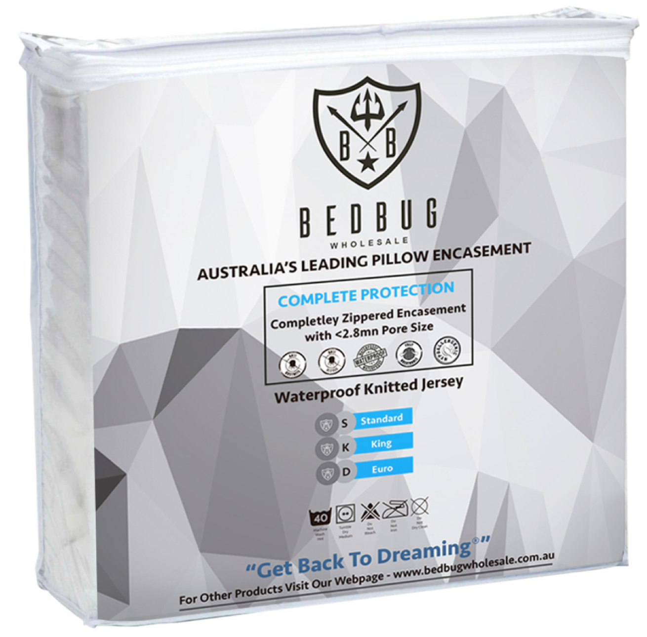Allergy, Dust Mite & Bed Bug Pillow Protector