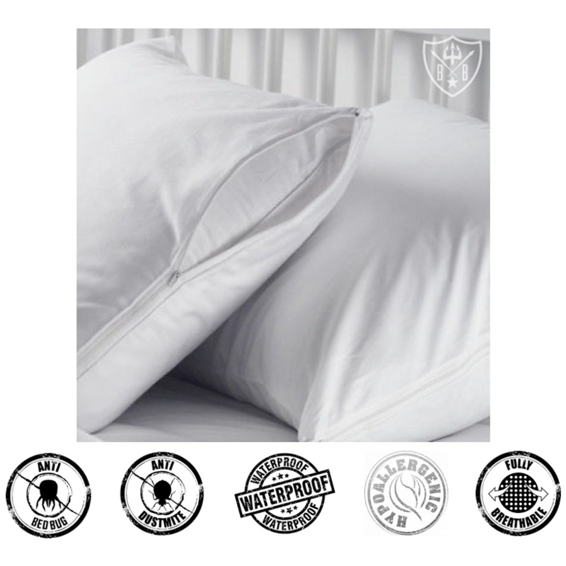 Buy Allergy, Dust Mite & Bed Bug Pillow Protector MyDeal