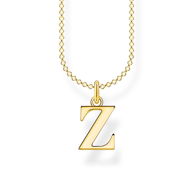 Necklace Letter Z Gold MyDeal