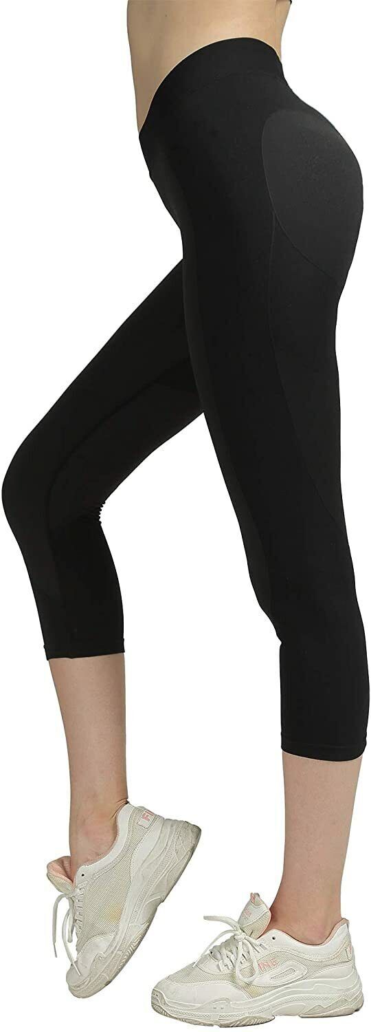 SEMATH Women Sports Capris Running Fitness Exercise Jogging Gym Yoga legging Australia