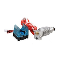 0.4mm V6 1.75mm Short Distance Metal Extruder Nozzle With Cooling Fan Set for 3D Printer