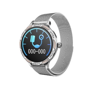 1.04 Inch Smart Bluetooth Waterproof Watch Bracelet Fashion Seven Beads Strap Heart Rate Health Monitoring for Women-6