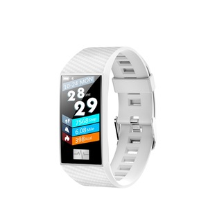 1.14 Inch Large Screen Smart Watch Multi UI Display ECG Heart Rate Monitor IP68 Waterproof Watch-White