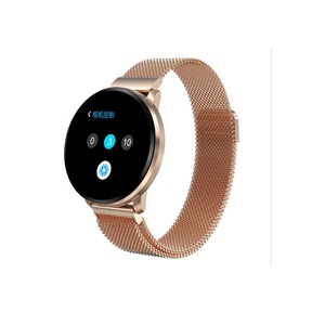1.22inch Color Screen Blood Pressure Heart Rate Monitor Sport bluetooth Smart Wristband Watch-GOLD