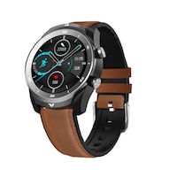1.3 Inch Color Round Screen Smart Watch Bluetooth Call Watch Waterproof Support Multi-language Health Monitoring ECG-Silver