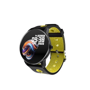 1.3-inch Smart Bracelet Bluetooth Full-screen Touch Metal Appearance Watch for Heart Rate Blood Pressure Sleep Monitoring-Green