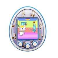 1.5 Inches LCD Screen Handheld Game for Kids Portable Video Game Player Built-in 12 Classic Games Birthday Present for Children-Blue