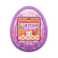 1.5 Inches LCD Screen Handheld Game for Kids Portable Video Game Player Built-in 12 Classic Games Birthday Present for Children-Pink