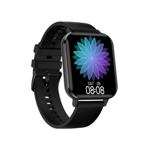 1.78 Inch High-definition Big Screen Bracelet Measuring Heart Rate and Blood Pressure Step Smart Watch-Black