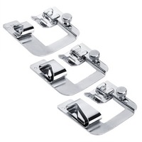 1 set Portable Home Multi-functional household 3 Sizes Rolled Hem Presser Foot Electric Sewing Machine Accessories