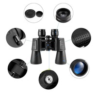 10-180x100 HD High Power Compact Zoom Binocular Hiking Camping BAK4 Prism Night Vision Telescope