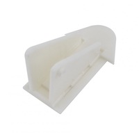 10 Pcs Kids Infant Short Safety Lock for Cabinet Refrigerator Closet Wardrobe white
