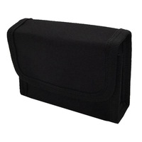 10 Round Tactical Shotgun Shotshell Holder Molle Ammo Pouch Set For Hunting Gun accessories BLACK COLOR