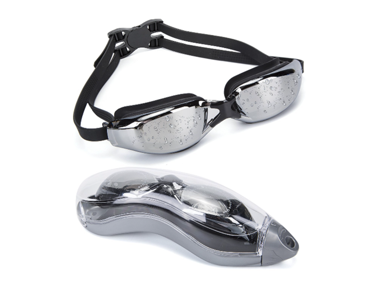 100% UV Protection Unisex No Leaking Triathlon Swimming Goggles
