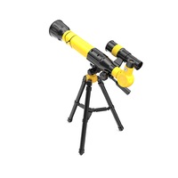 1001-1 Beginner Astronomical Telescope HD Moon Observing Telescope Star Observation World and Earth Dual-use with Tripod