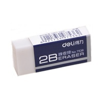 10pcs 7536 2B Eraser for School Office 4.2cm x 1.7cm x 1cm