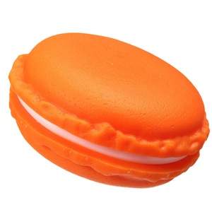10PCS BD-534 Cute Candy Color Macaron Mini Birthday Gift Box Waterproof Storage Jewelry Rings Pill Box ORANGE COLOR