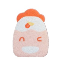 10pcs Cartoon Kitchen Nonstick Plate Oil Scouring Pad Adorable Cleaning Cloth Wash Towel Pot Brush Sponge
