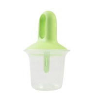 10Pcs Ice Cream Ice Pops Mold Portable Mini Popsicle Mould Ball Maker Baby DIY Food Supplement Fruit Shake Kitchen Ice Cream Mold