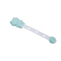 10Pcs Multi-functional Kids Safety Lock Cupboard Fridge Cabinet Prevent Clamp green