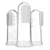 10PCS Pet Latex Finger Toothbrush (Specification: 5.2 * 2cm)