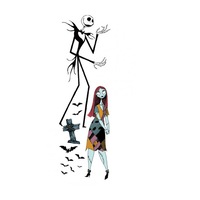10Pcs Removable 3D Halloween Series Scary Wall Sticker Decoration Art Mural for Home Living Room Y1503